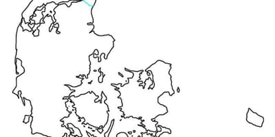 Slepá mapa dánska