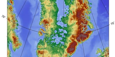 Topografické mapy dánska