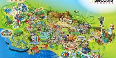 Dánsko legoland mapě